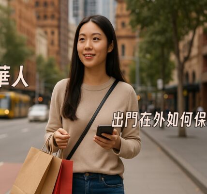 澳洲華人出門保護自己