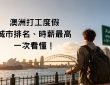 澳洲工作城市排名